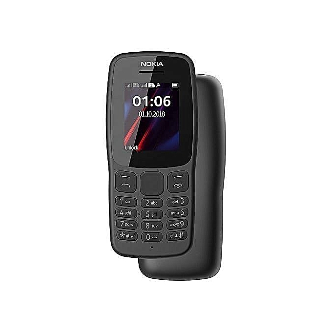 Nokia Nokia 105 Feature Phone - Black - single sim.